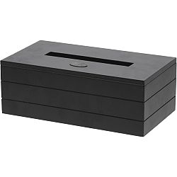Box na vreckovky Beatty čierna 25 x 13,5 x 9 cm