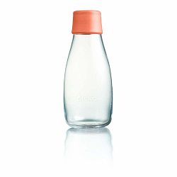 Marhuľovooranžová sklenená fľaša ReTap s doživotnou zárukou, 300 ml