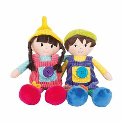 Sada 2 detských handrových bábik Legler Noah & Emma