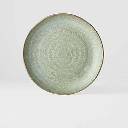 Zelený keramický dezertný tanier MIJ Fade, ø 20 cm