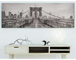 Obraz na plátne Brooklyn Bridge, 150x50 cm%