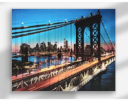Obraz na plátne Brooklyn Bridge, 40x50 cm%